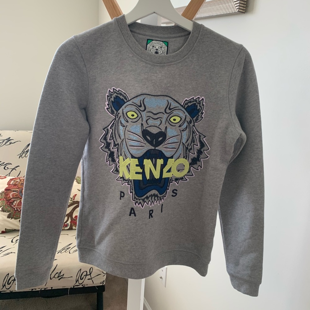 Kenzo gray sweatshirt